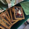 Illustrated rosary prayer cards
